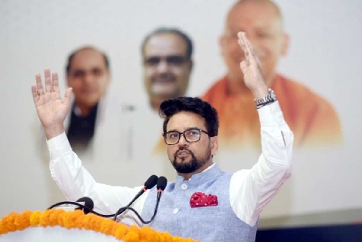 भ्रष्टाचार के मामले में आम आदमी पार्टी ने तोड़ा कांग्रेस का रिकॉर्ड : अनुराग ठाकुर